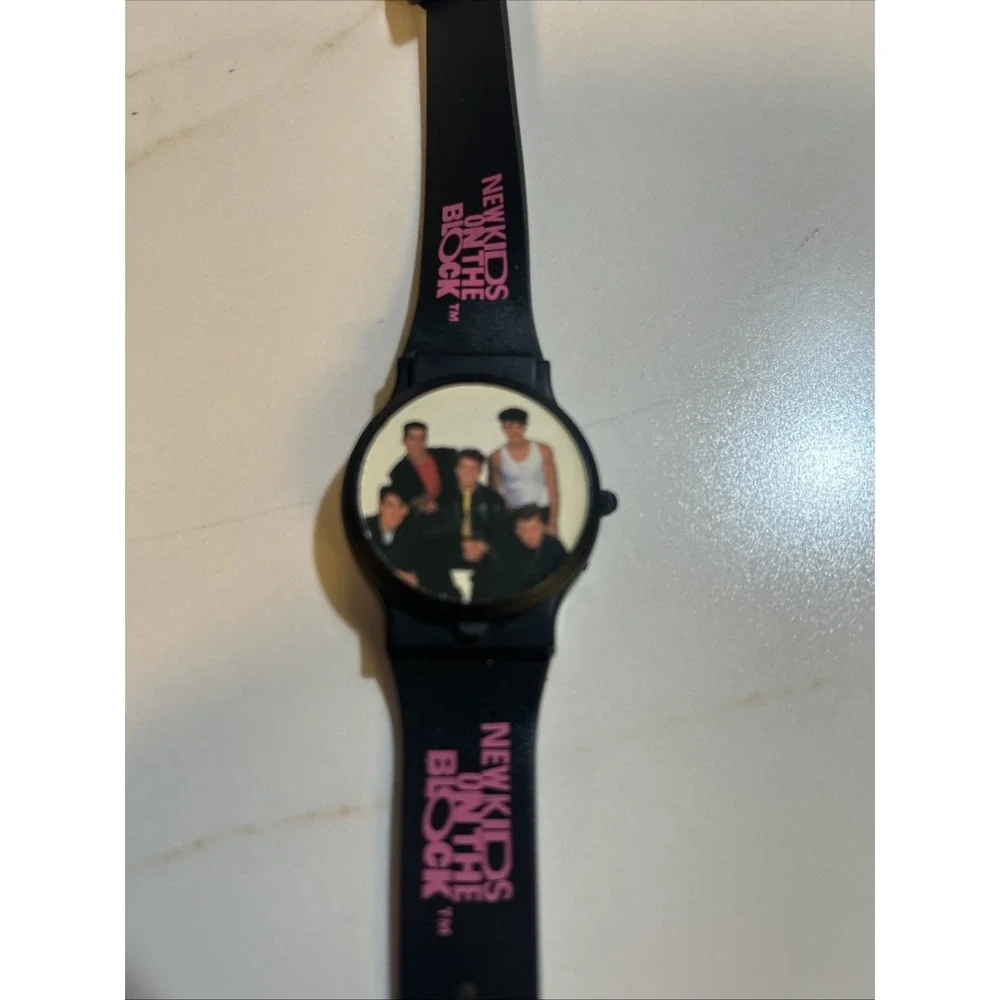 Vintage 1990 New Kids on the Block Digital Watch Big Step Productions NEEDS BATT